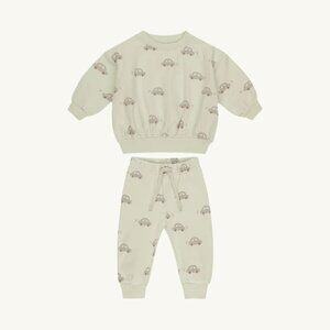 NWT - Quincy Mae Cars Sweatset